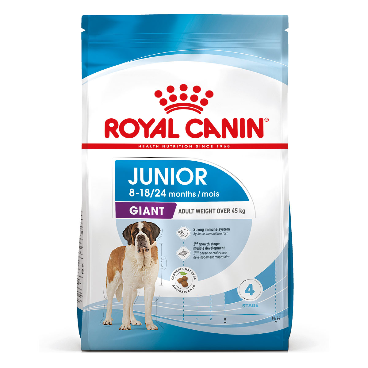 Levně ROYAL CANIN GIANT Junior granule pro štěňata psů velmi velkých plemen 15 kg