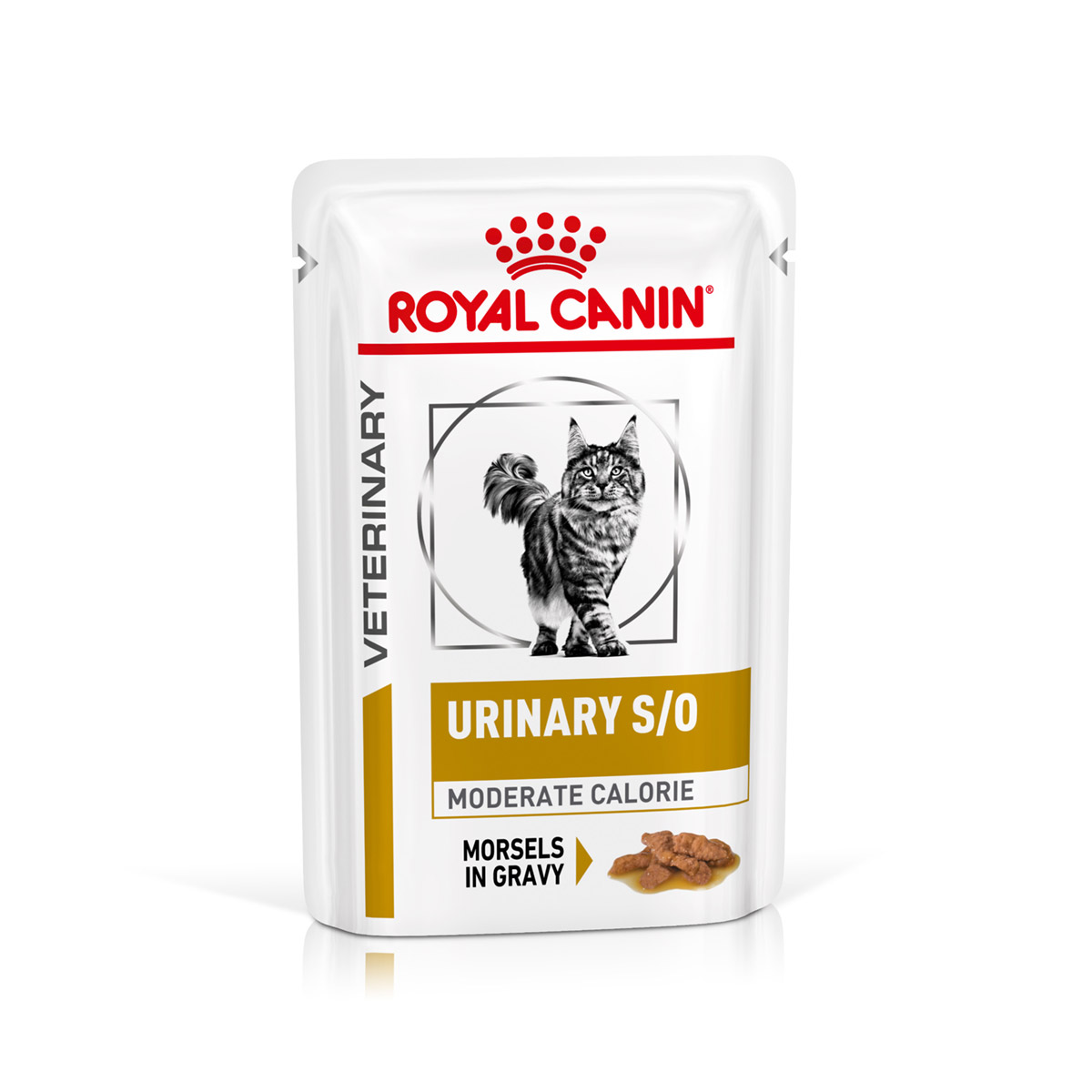 Royal Canin Vet Diet Urinary S/O Moderate Calorie Katze – Häppchen in Soße 12x85g