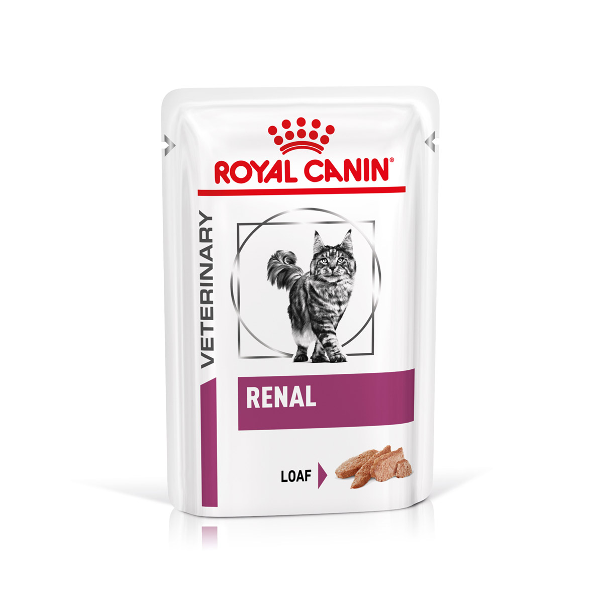 ROYAL CANIN® Veterinary RENAL Mousse Nassfutter für Katzen 12x85g