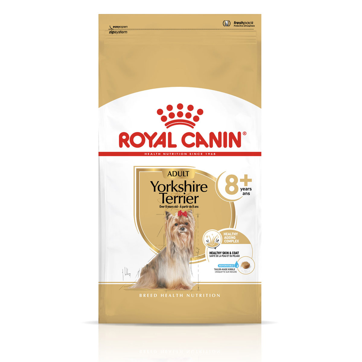 Levně ROYAL CANIN Yorkshire Terrier 8+ granule pro starší psy 1,5 kg