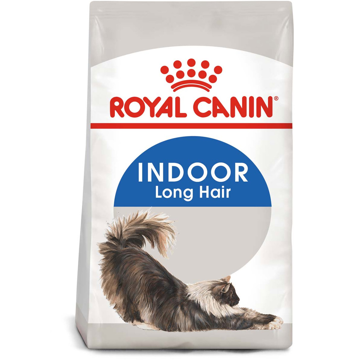 ROYAL CANIN INDOOR Longhair Trockenfutter für Wohnungskatzen mit langem Fell 2x10kg