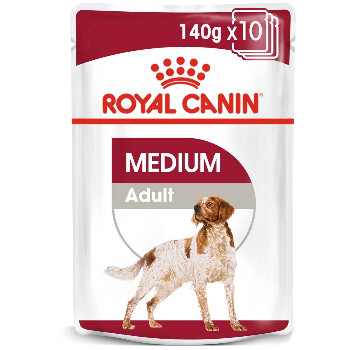 ROYAL CANIN MEDIUM Adult mokré krmivo pro středně velké psy 20 × 140 g