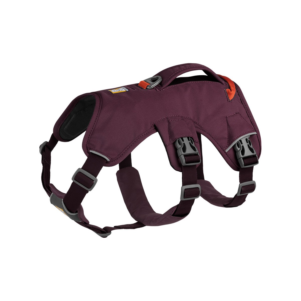 Levně Ruffwear postroj Web Master Purple Rain Large/XL