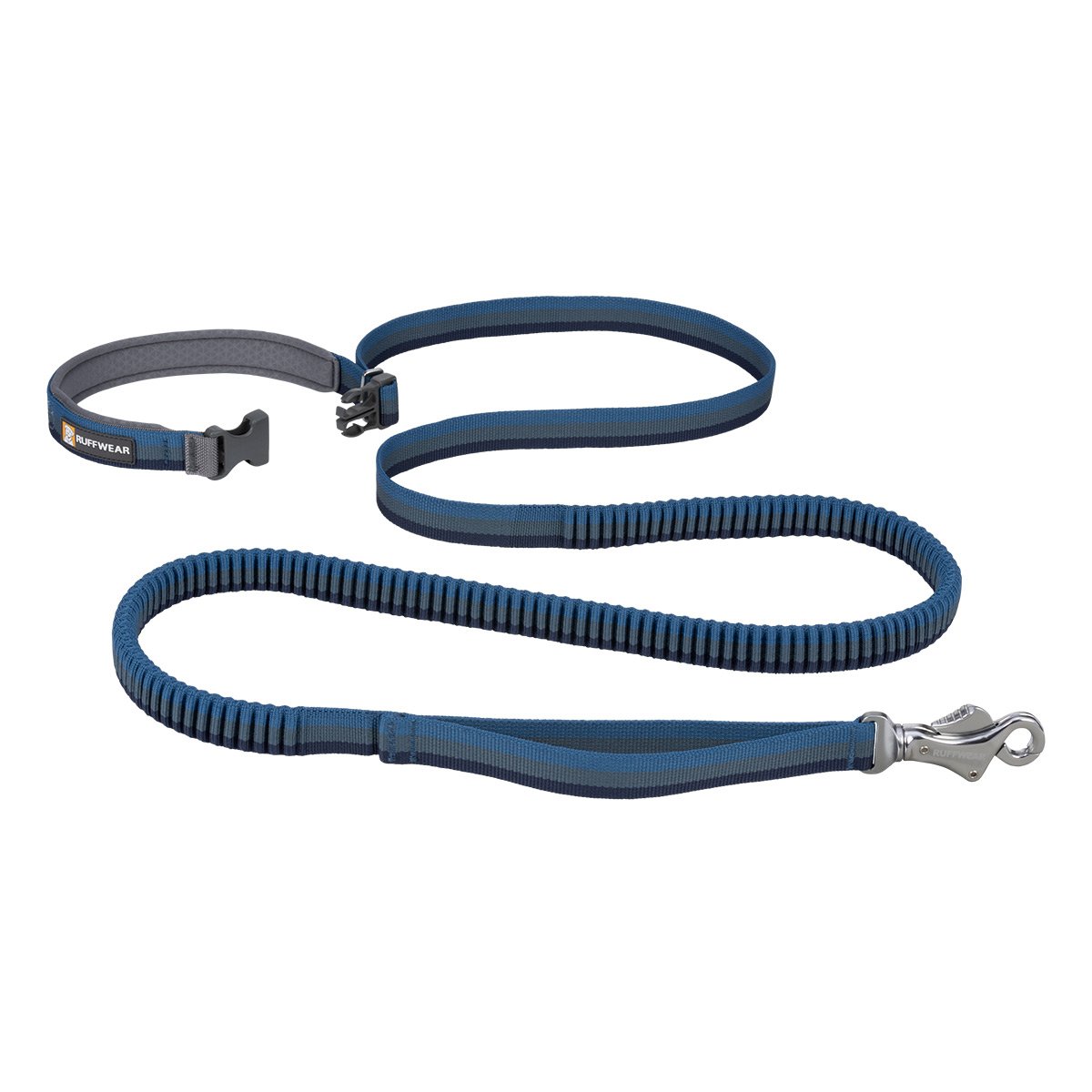 Ruffwear Bungee Joggingleine Roamer blau