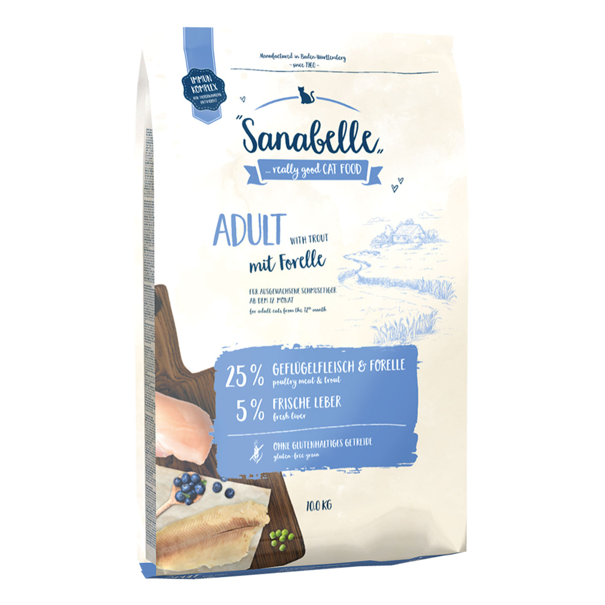 Levně Sanabelle Adult pstruh 10 kg