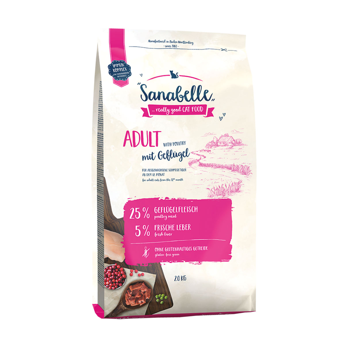 Levně Sanabelle Adult drůbeží 2 kg