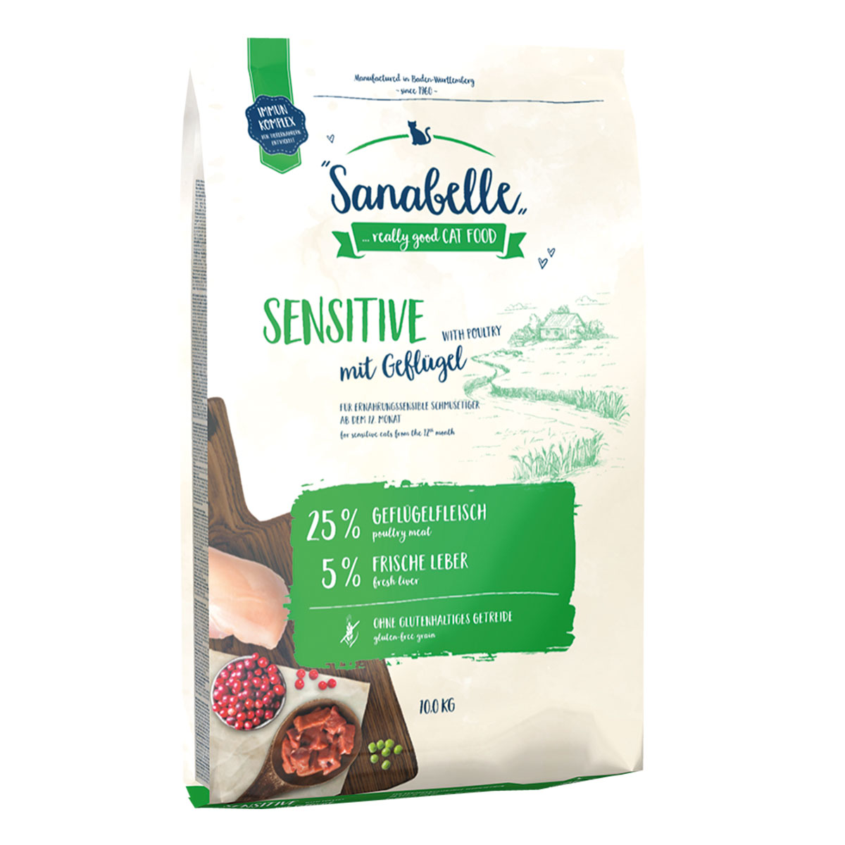 Levně Sanabelle Sensitive drůbež 10 kg