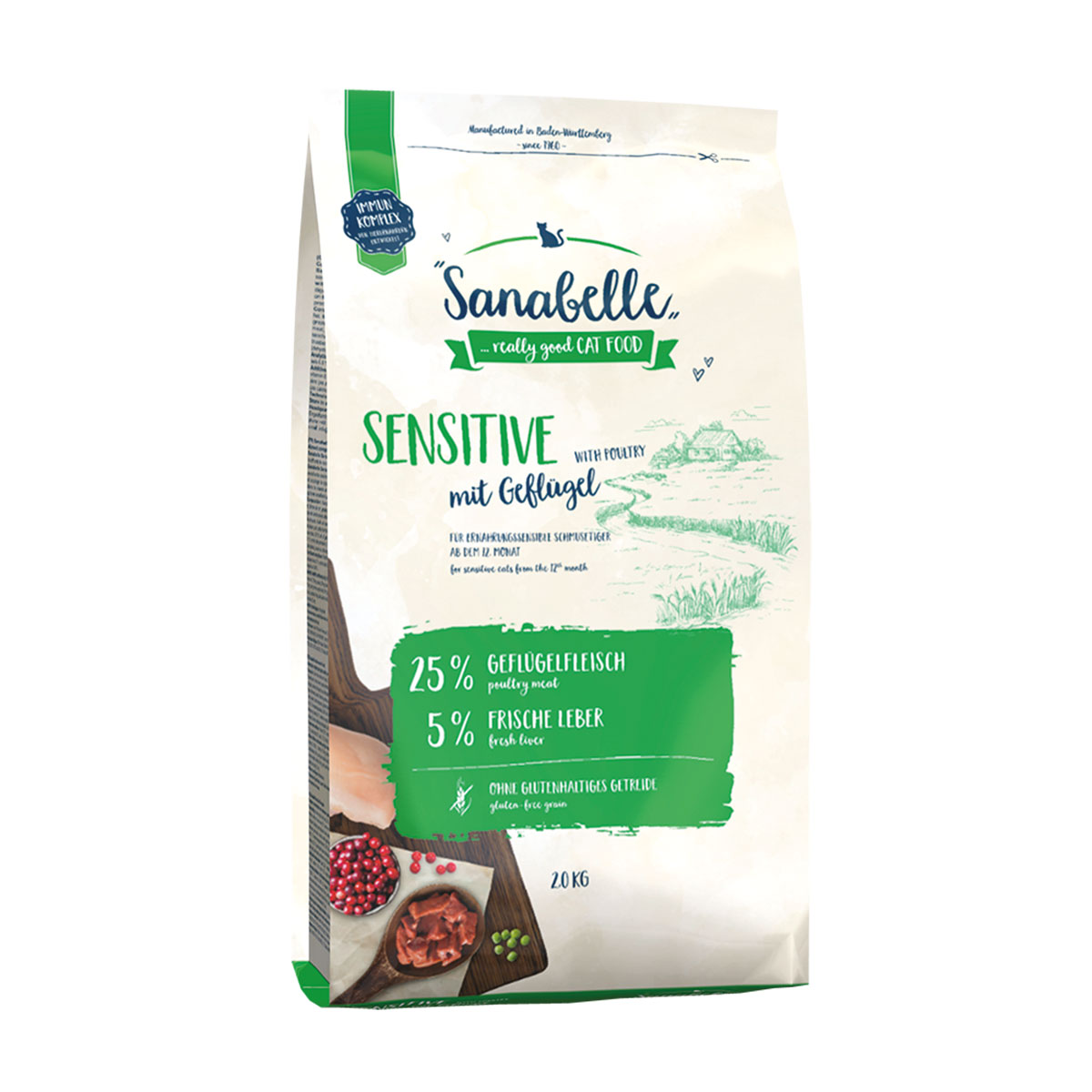 Sanabelle Sensitive drůbež 2 kg