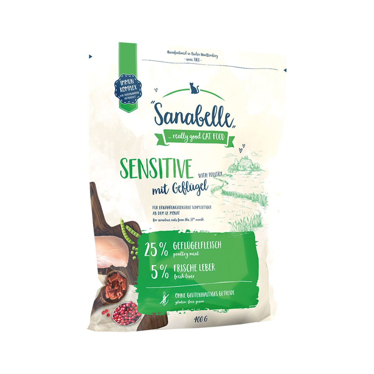 Sanabelle Sensitive drůbež 2 × 10 kg