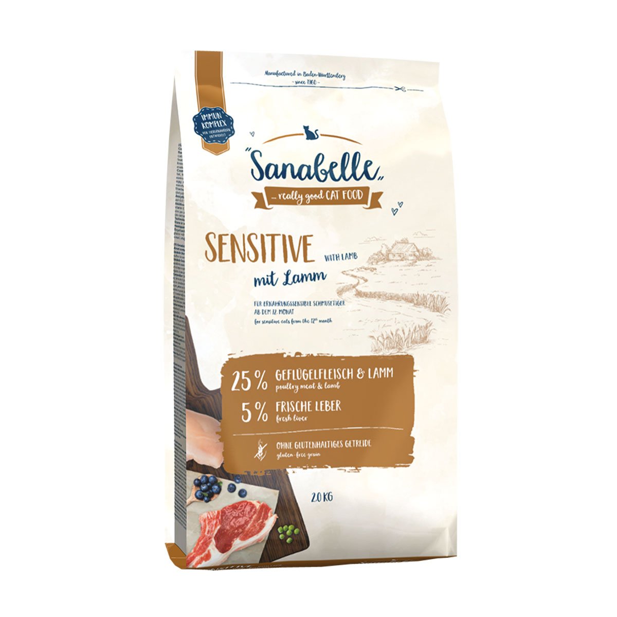 Sanabelle Sensitive jehněčí 2 kg