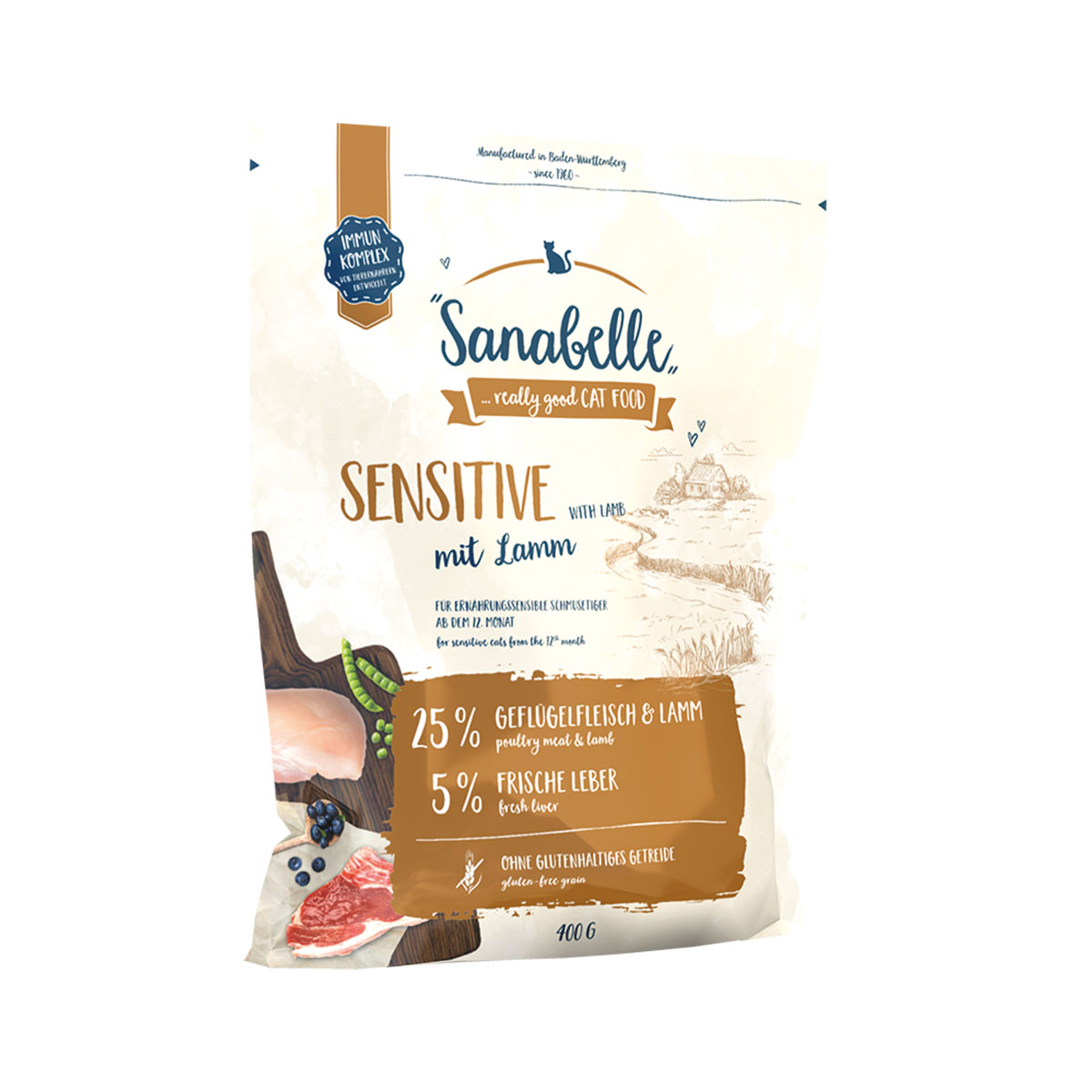 Sanabelle Sensitive jehněčí 2 × 10 kg