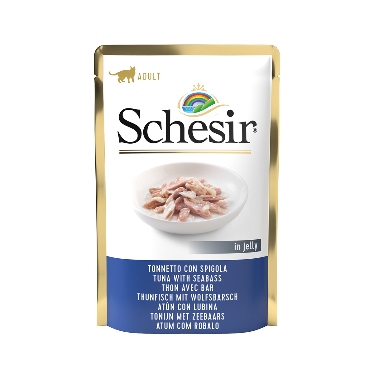 Schesir Cat tuňák a okoun 20 × 85 g