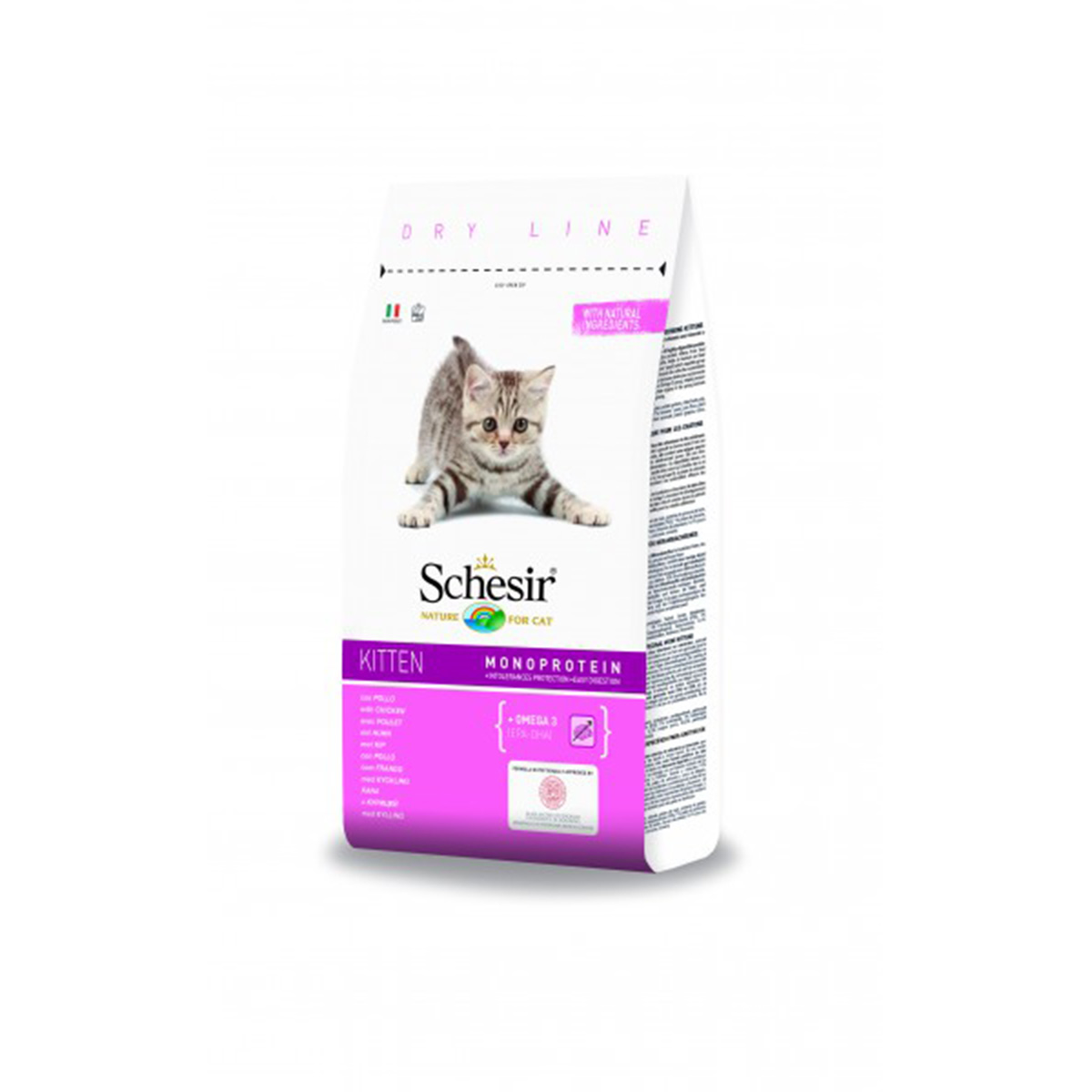 Schesir Cat Kitten granule pro koťata s kuřecím masem 400 g