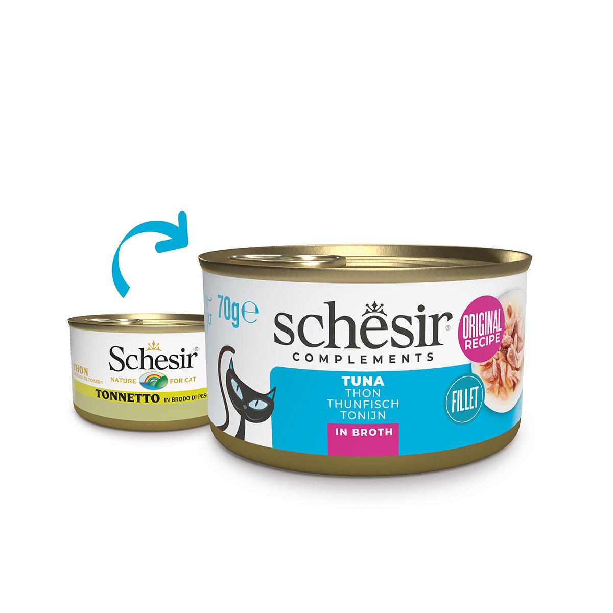 Schesir Cat Thunfisch in Brühe