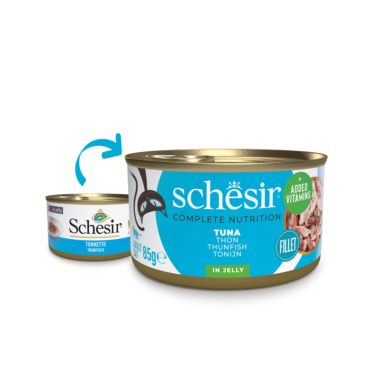 Schesir Cat Complete Thunfisch in Jelly