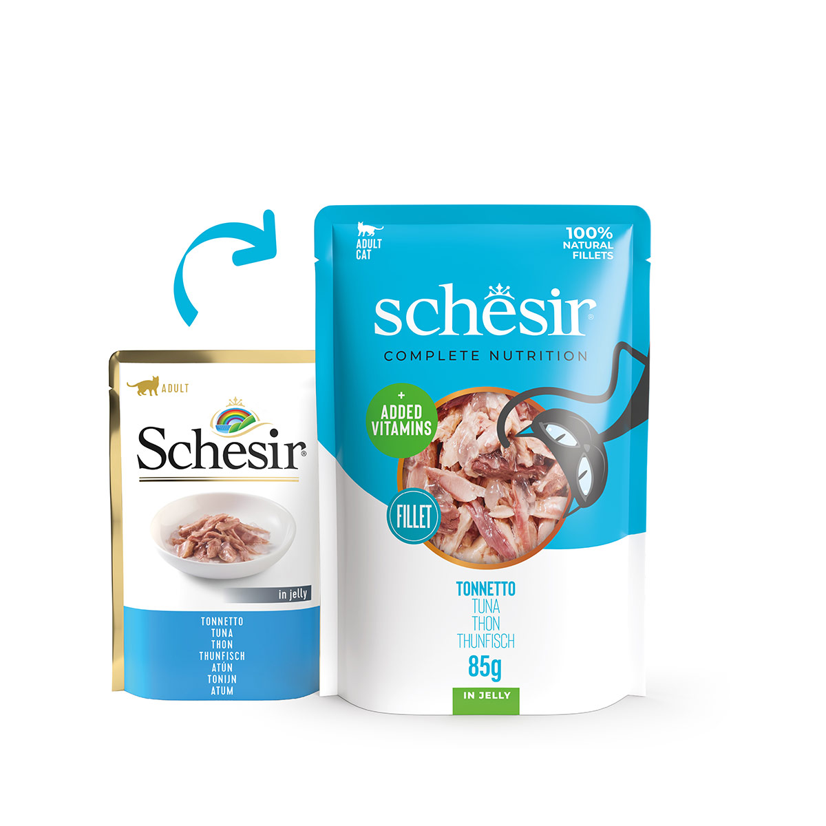 Schesir Cat Complete Thunfisch in Jelly