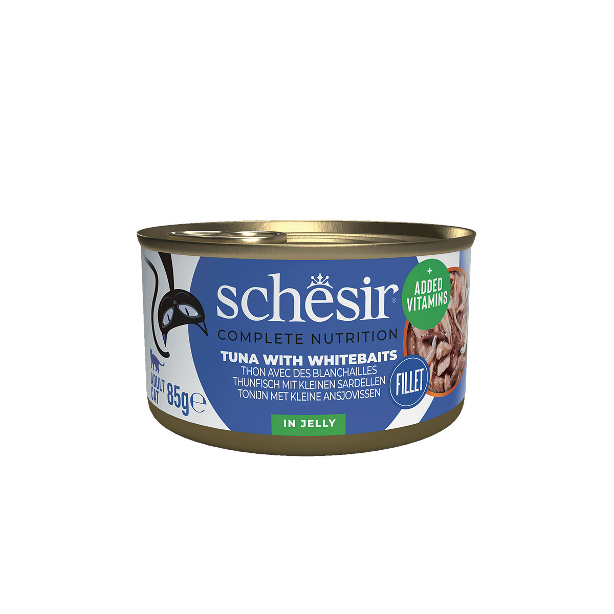 Schesir Cat Complete Thunfisch mit Sardellen in Jelly 12×85 g Schesir Cat Complete Thunfisch mit Sardellen in Jelly 12×85 g