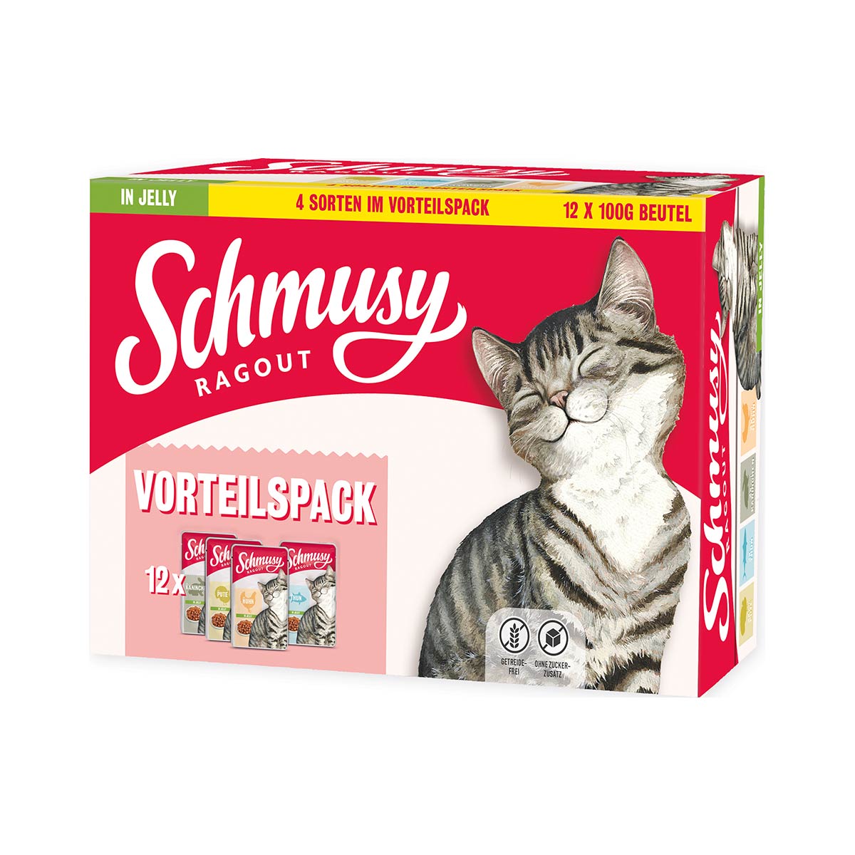 Schmusy Ragout in Jelly Vorteilspack 48x100g