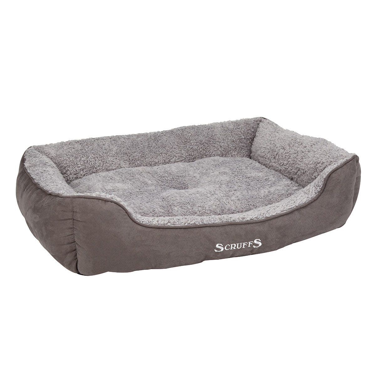 Levně Scruffs Cosy Box pelíšek, šedý XL