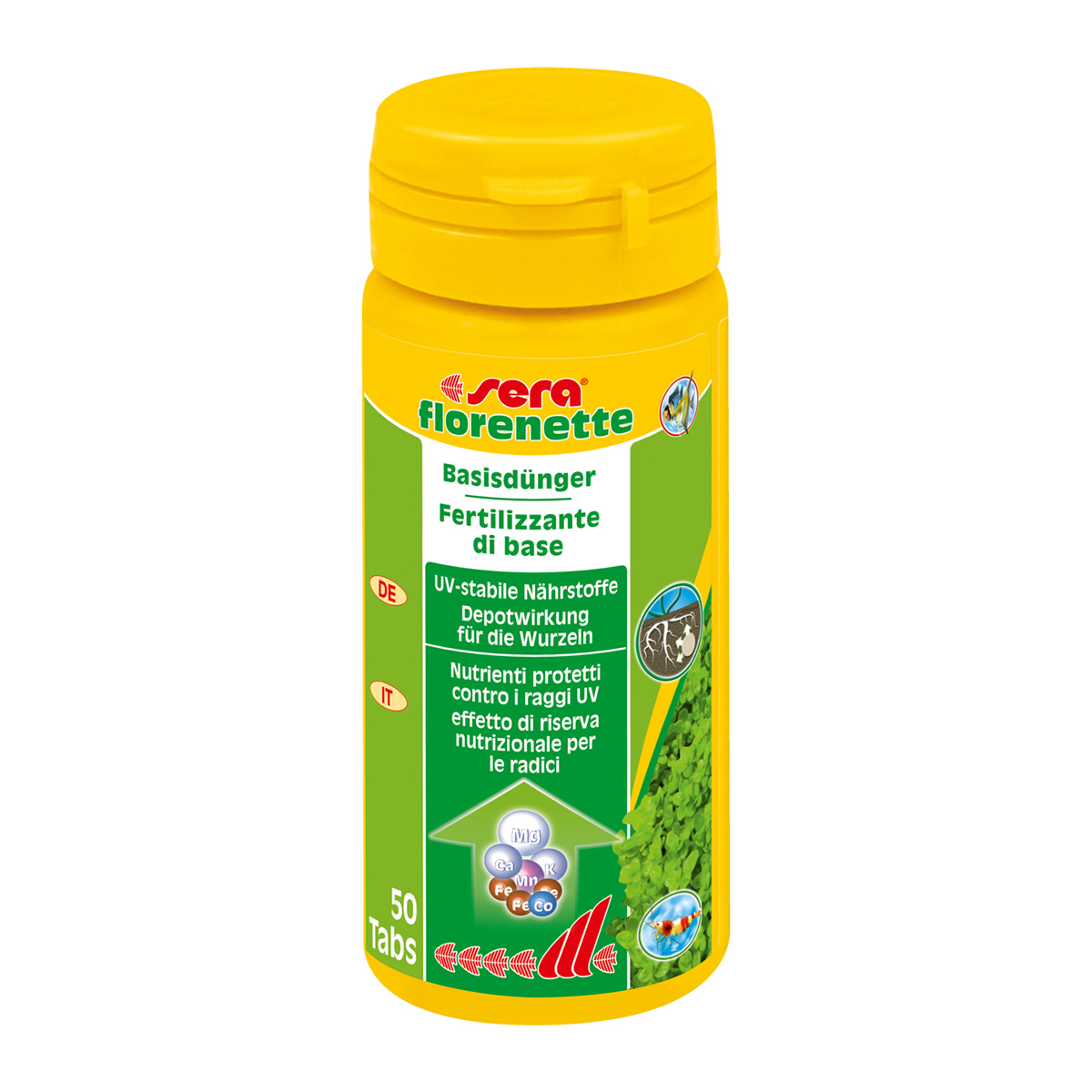 Sera hnojivo do akvária florenette 50 tablet (50 ml)