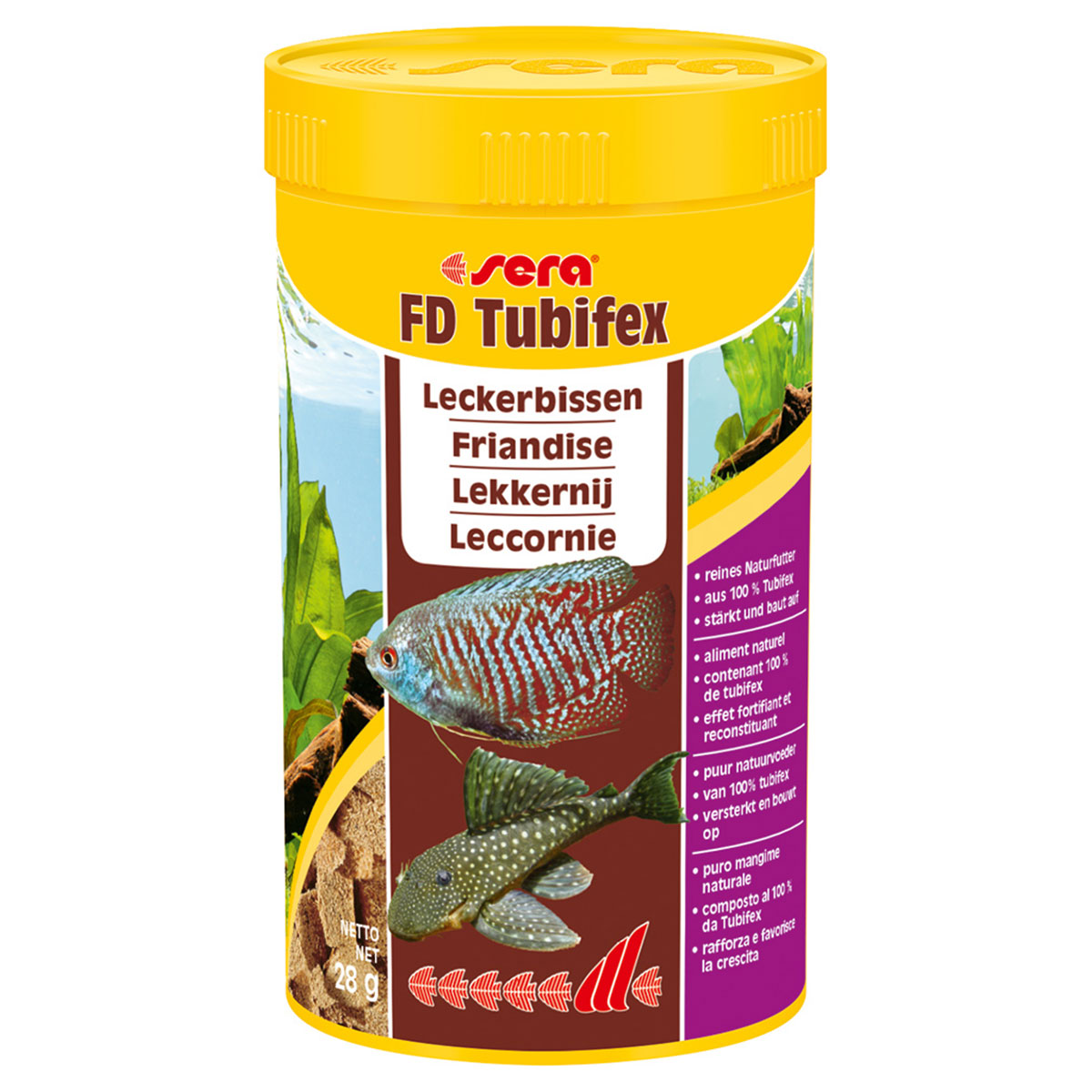 Levně sera FD Tubifex 250 ml