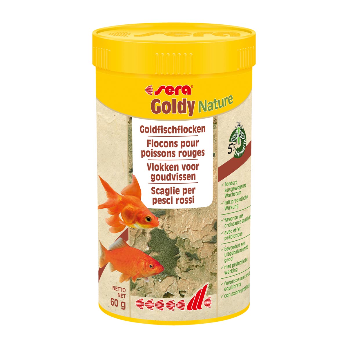 Levně Sera Goldy Nature 250 ml