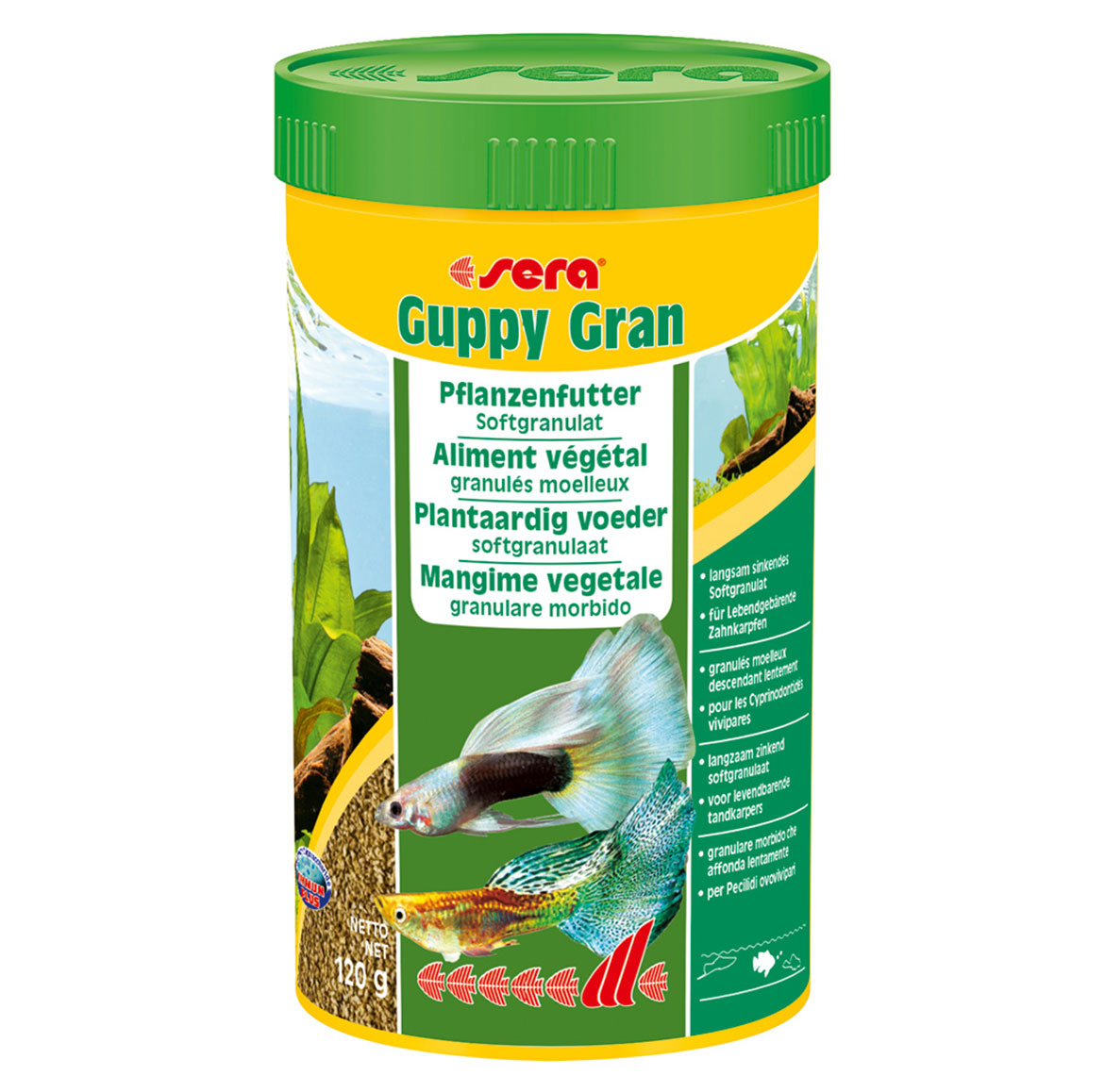 Levně Sera guppy gran 250 ml