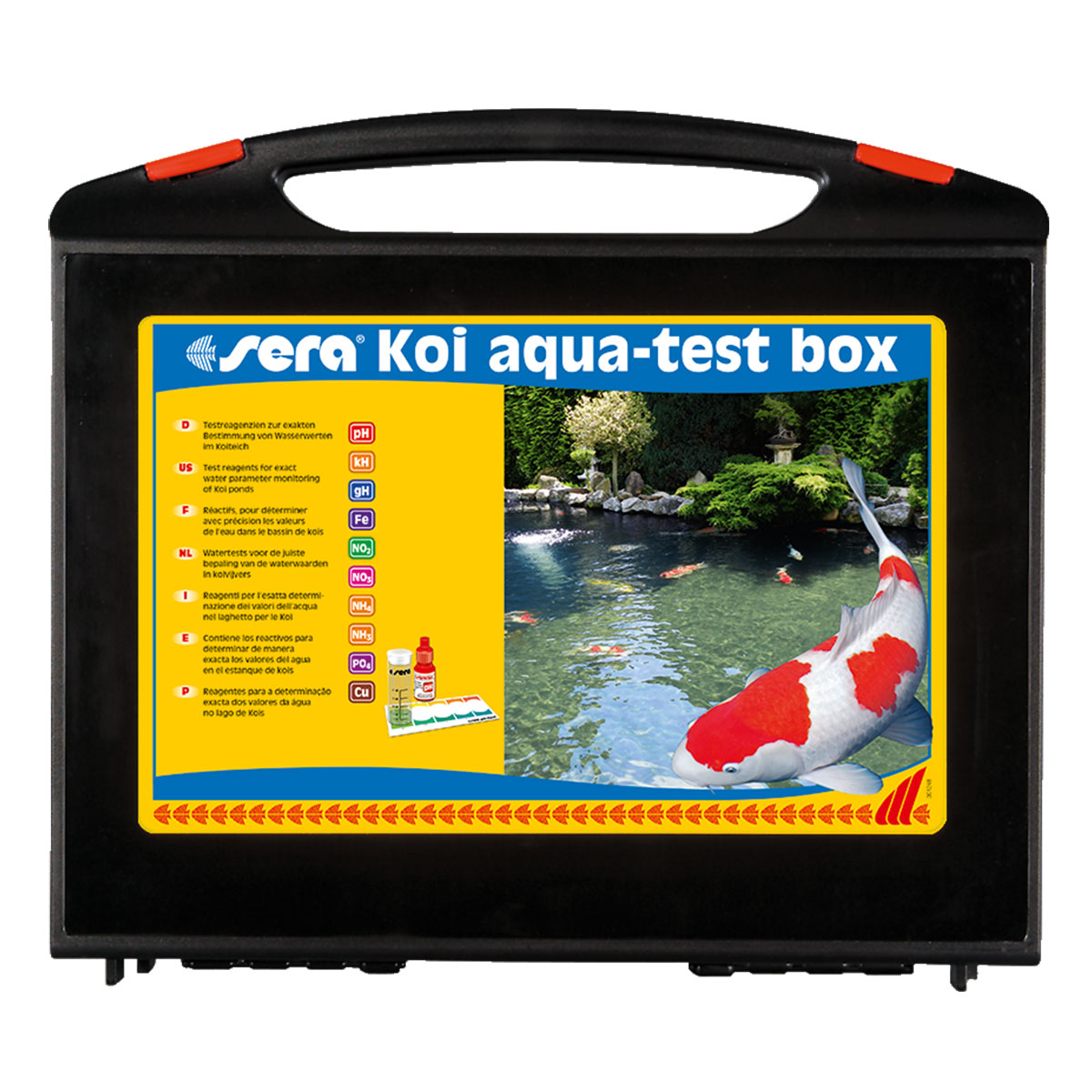 sera KOI Aqua testovací box