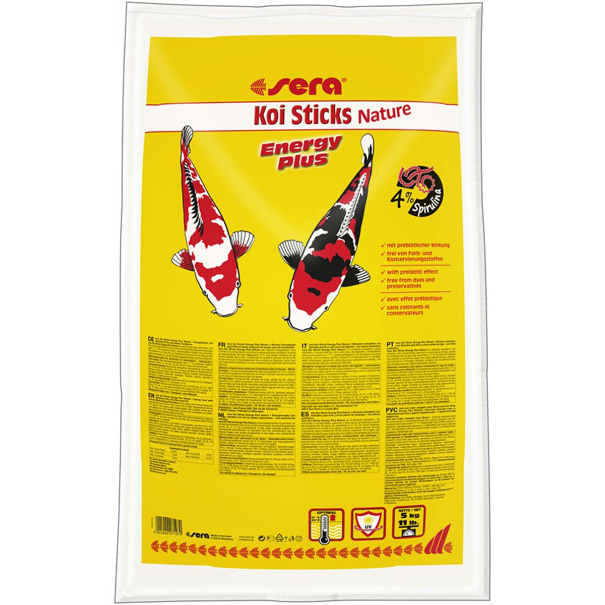 Sera KOI sticks energy plus 40 l