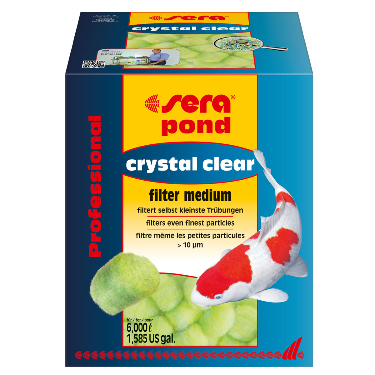 Levně sera pond crystal clear Professional, 350 g