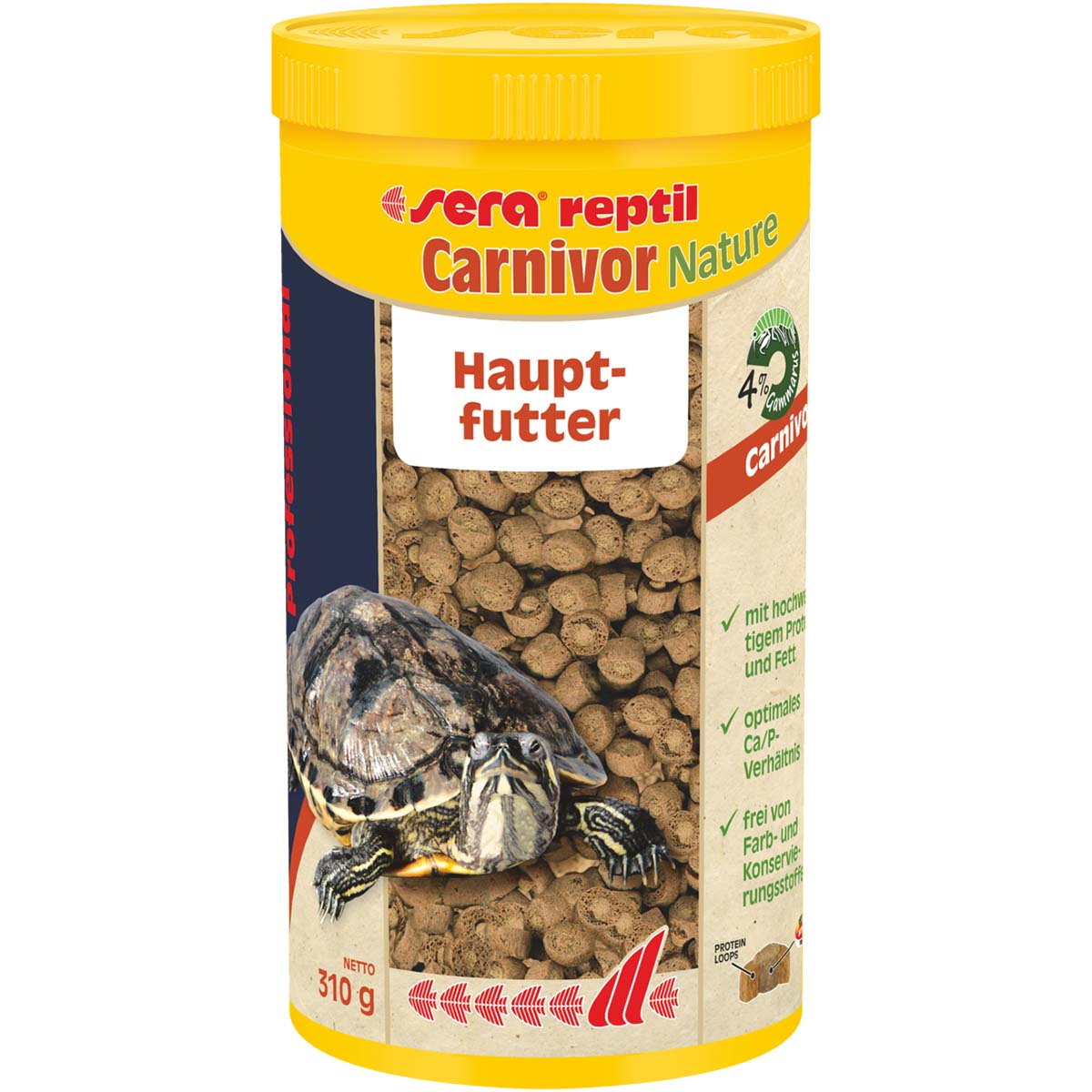 sera reptil Professional Carnivor Nature 1.000 ml