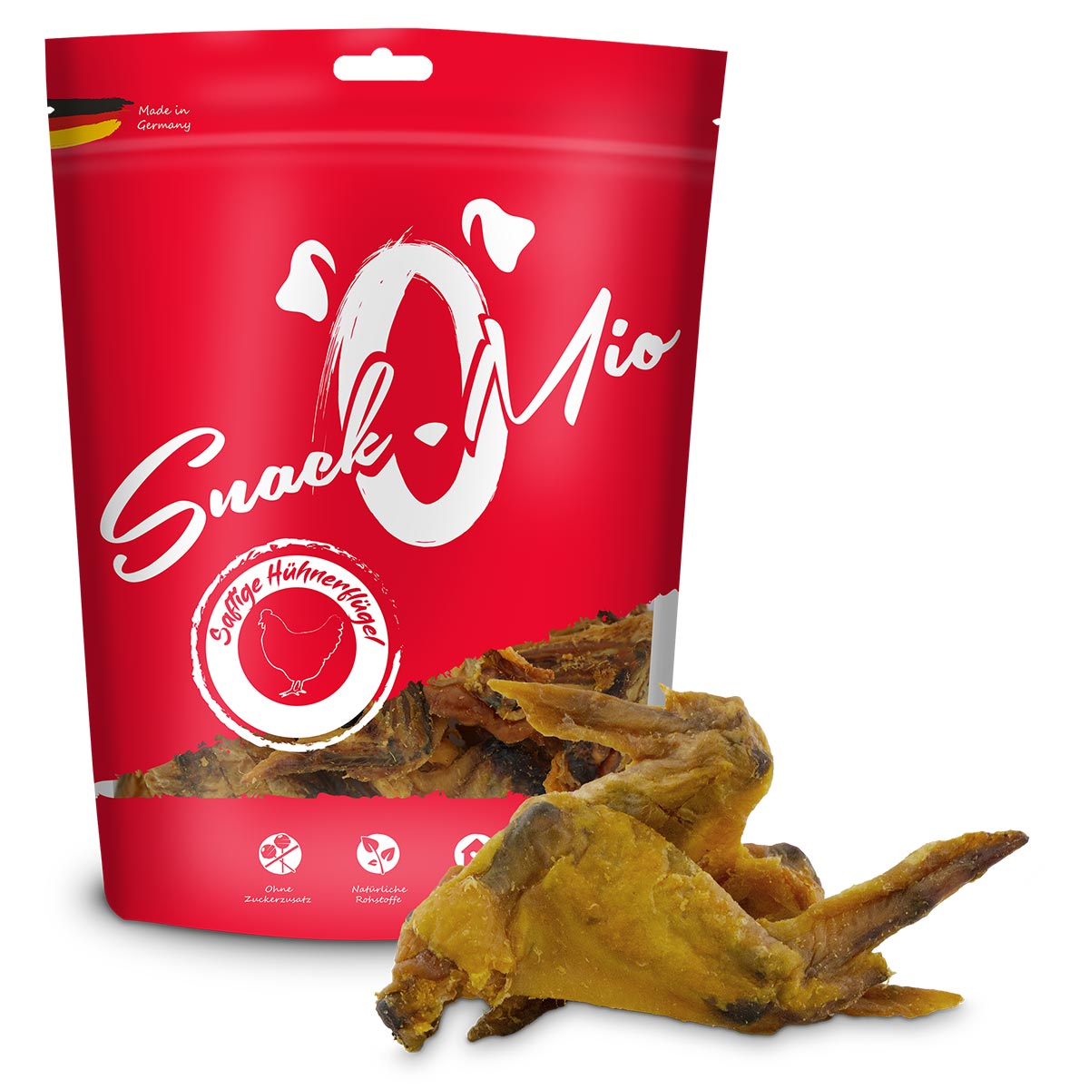 SnackOMio – šťavnatá kuřecí křidélka 2 × 500 g