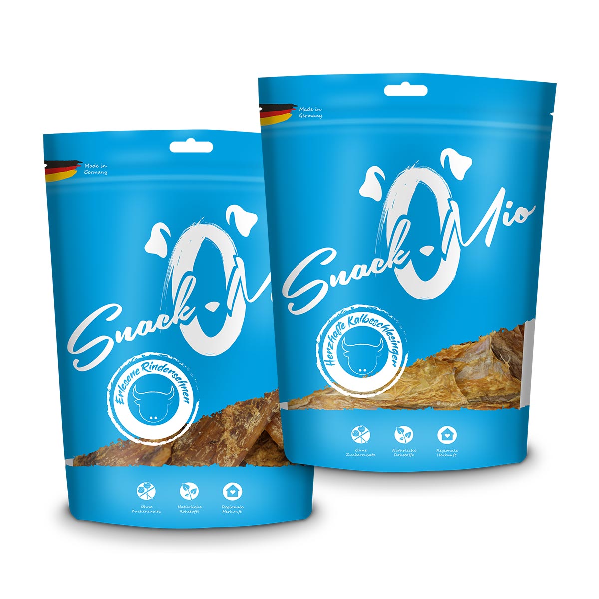 SnackOMio – hovězí šlachy a telecí chrupavky, 850 g