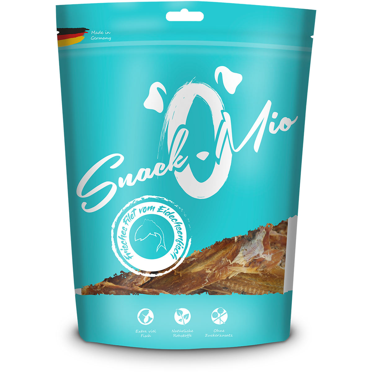 SnackOMio – frisches Filet vom Eidechsenfisch 2x50g