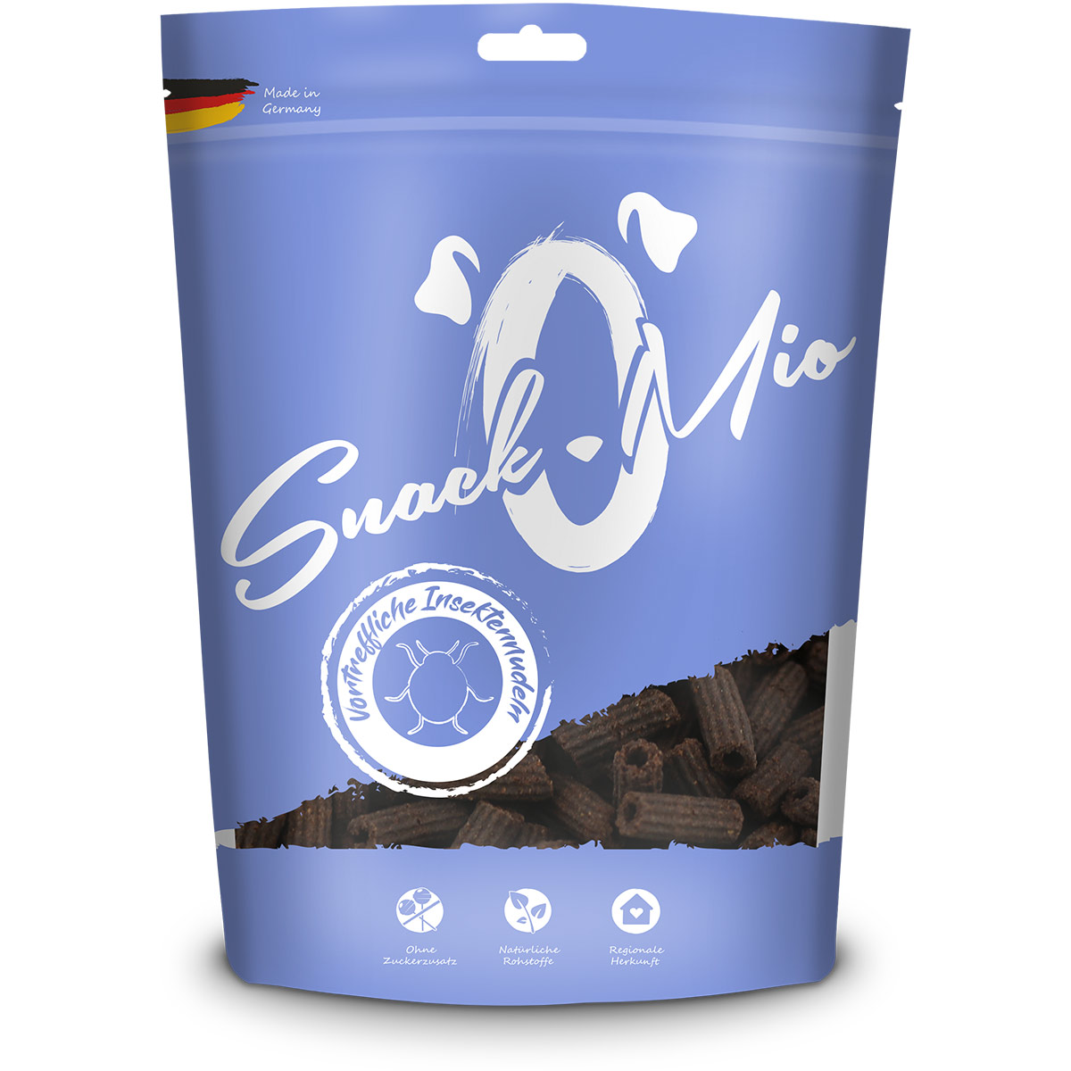 SnackOMio – vortreffliche Insektennudeln 125g