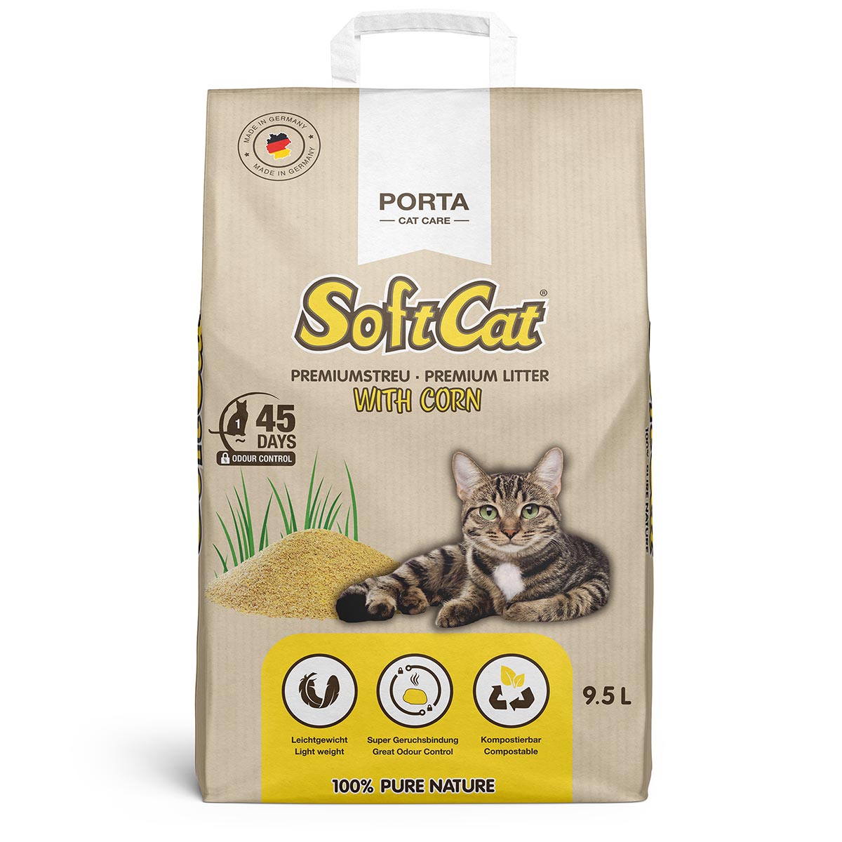 Levně SoftCat Corn 9,5 l