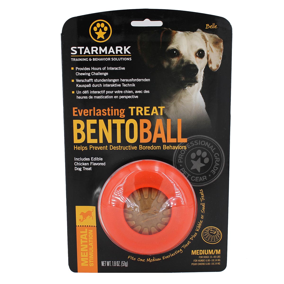 Starmark Hundespielzeug Everlasting Bento Ball M