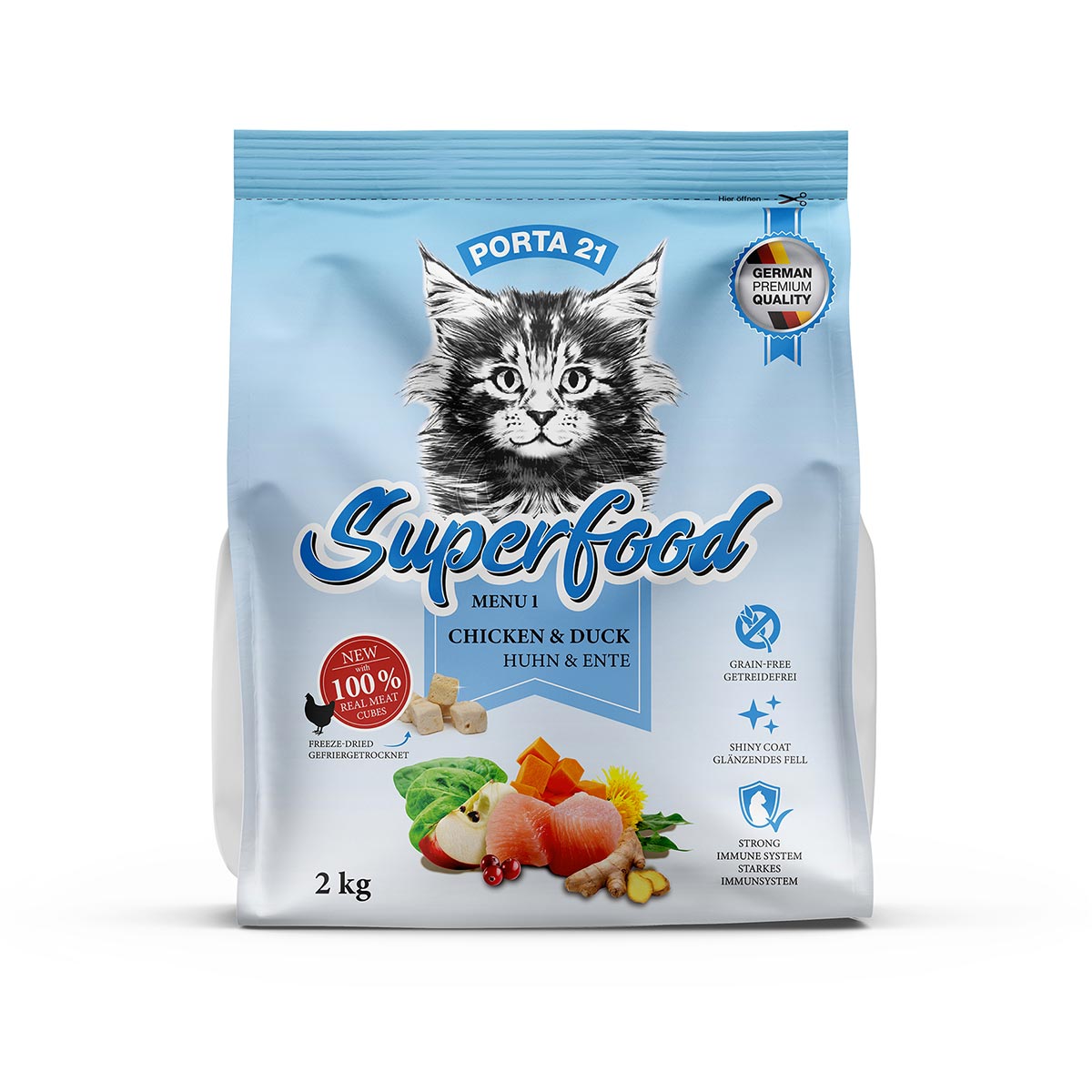 Superfood menu s kuřecím masem 2 kg