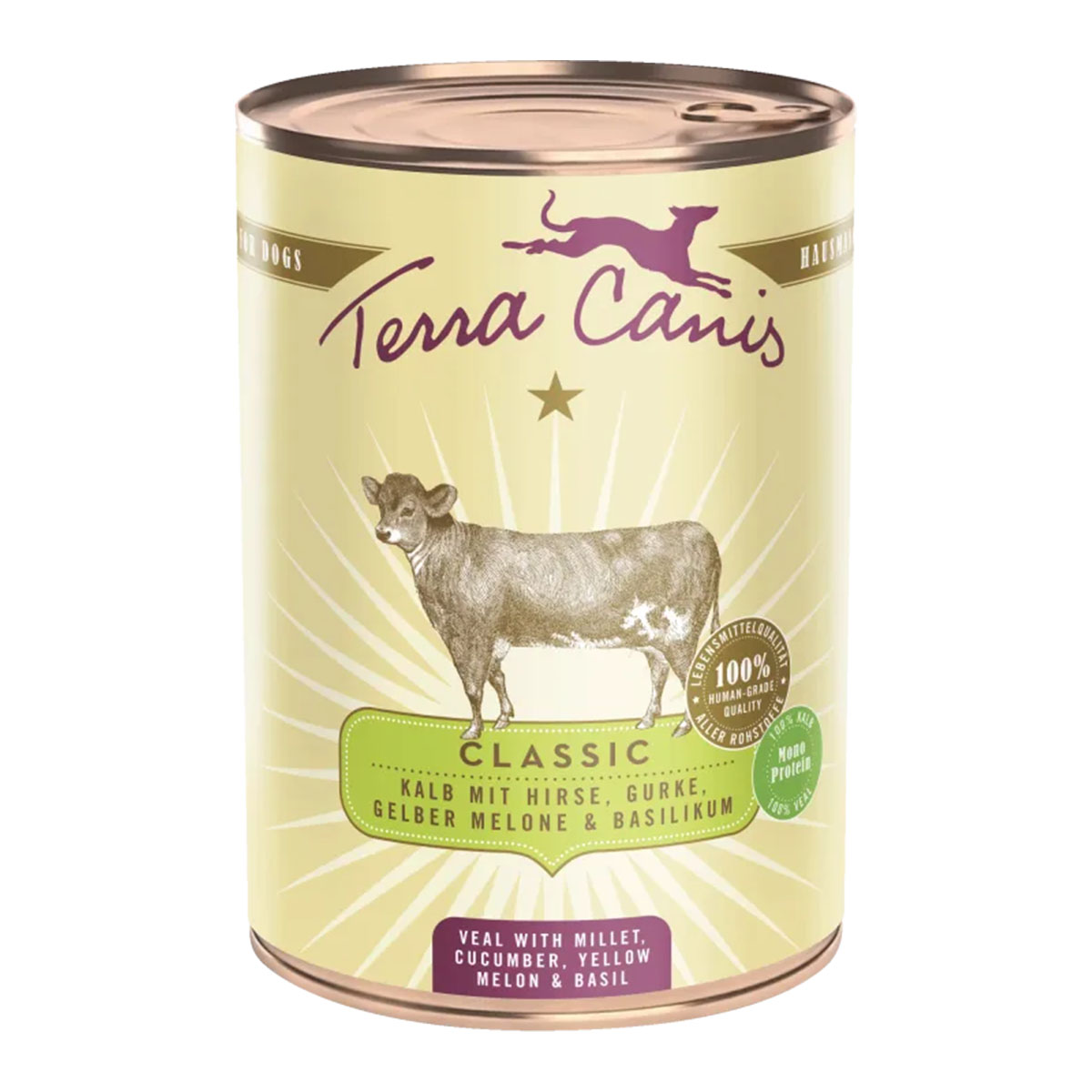 Terra Canis CLASSIC Kalb mit Hirse, Gurke, Melone