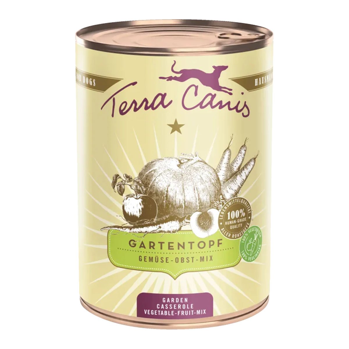 Terra Canis Gartentopf Classic Obst-Gemüse-Mischung
