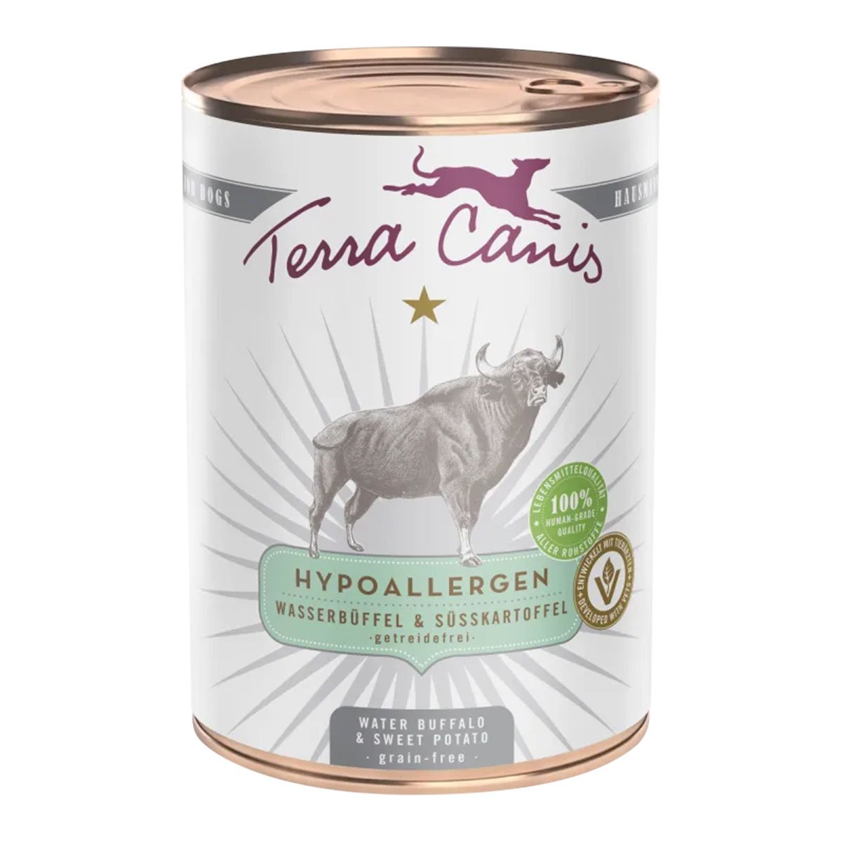 Terra Canis HYPOALLERGEN – Wasserbüffel mit Süßkartoffel