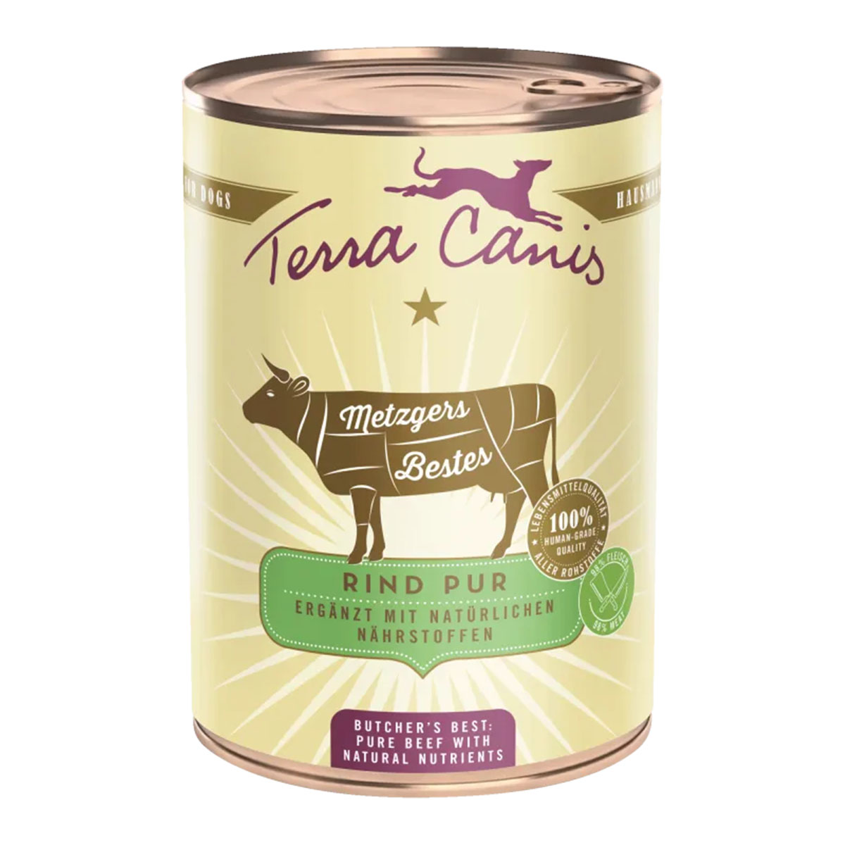 Terra Canis Metzgers Bestes Rind pur