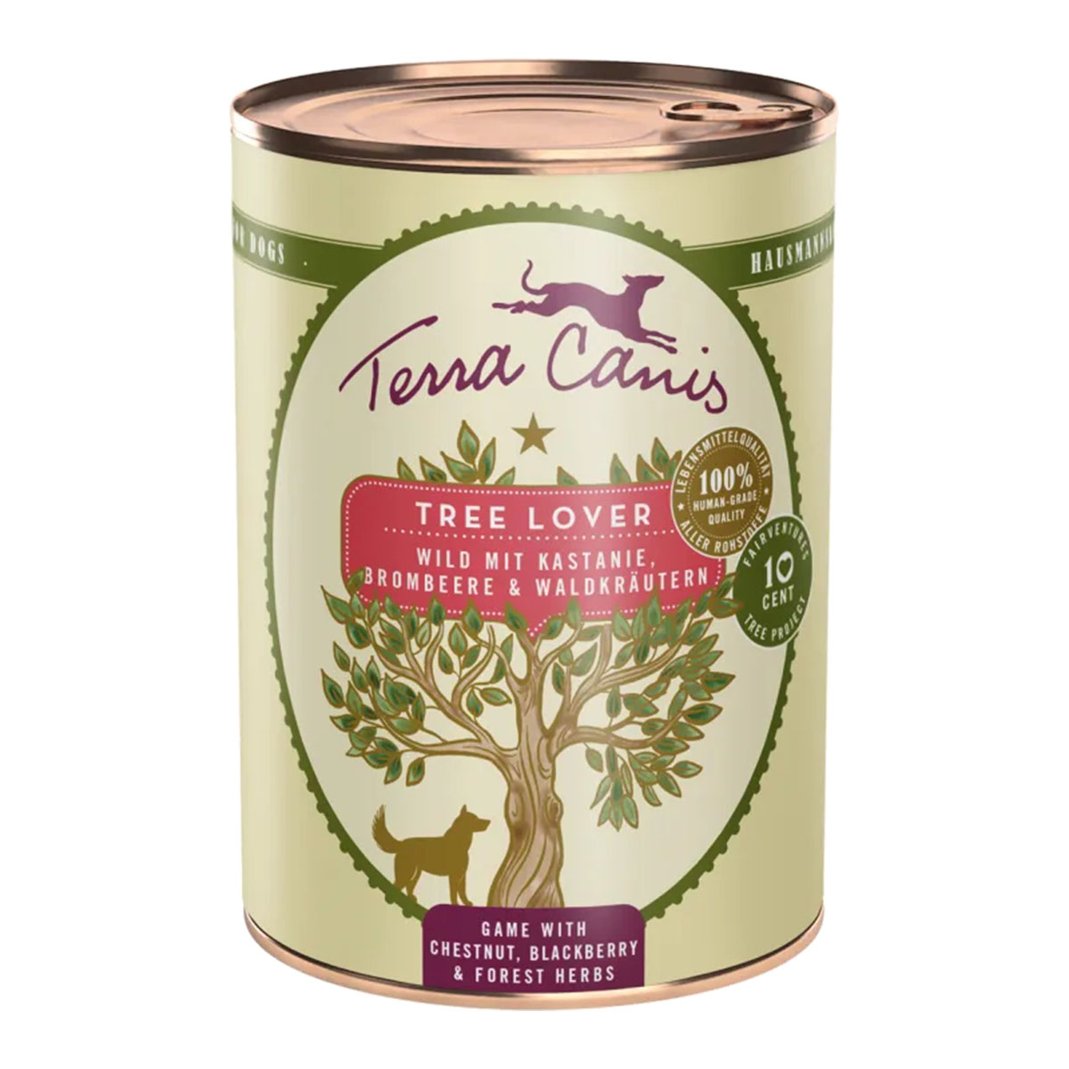 Terra Canis Tree Lover Wild Kastanie Brombeer &amp; Waldkräutern