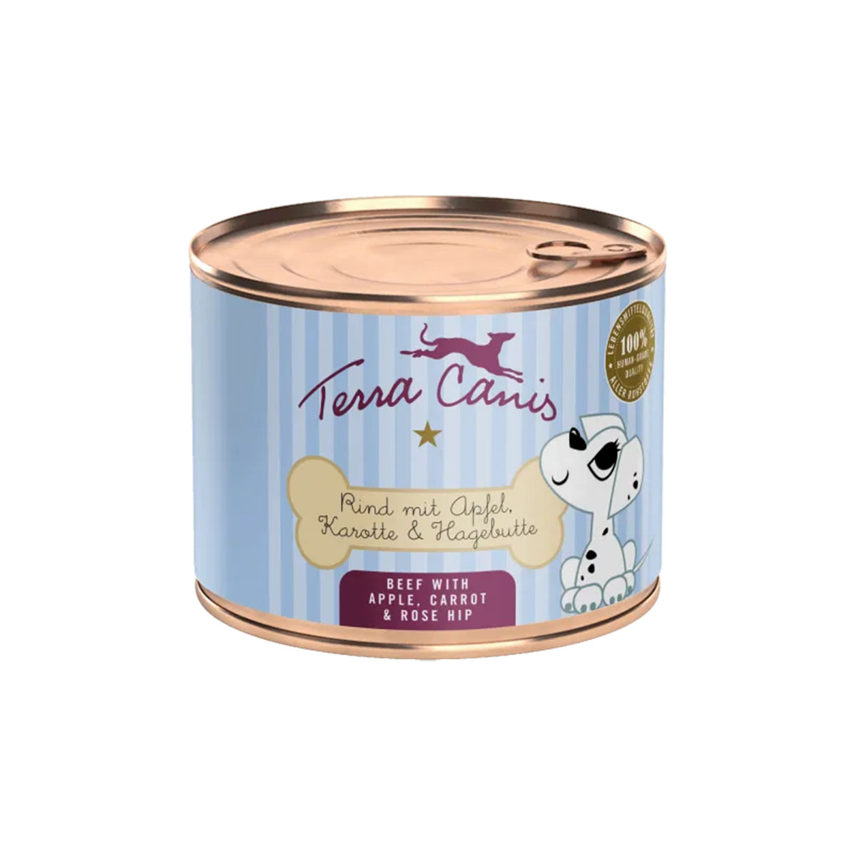 Terra Canis Welpe Rind mit Apfel, Karotte &amp; Hagebutte