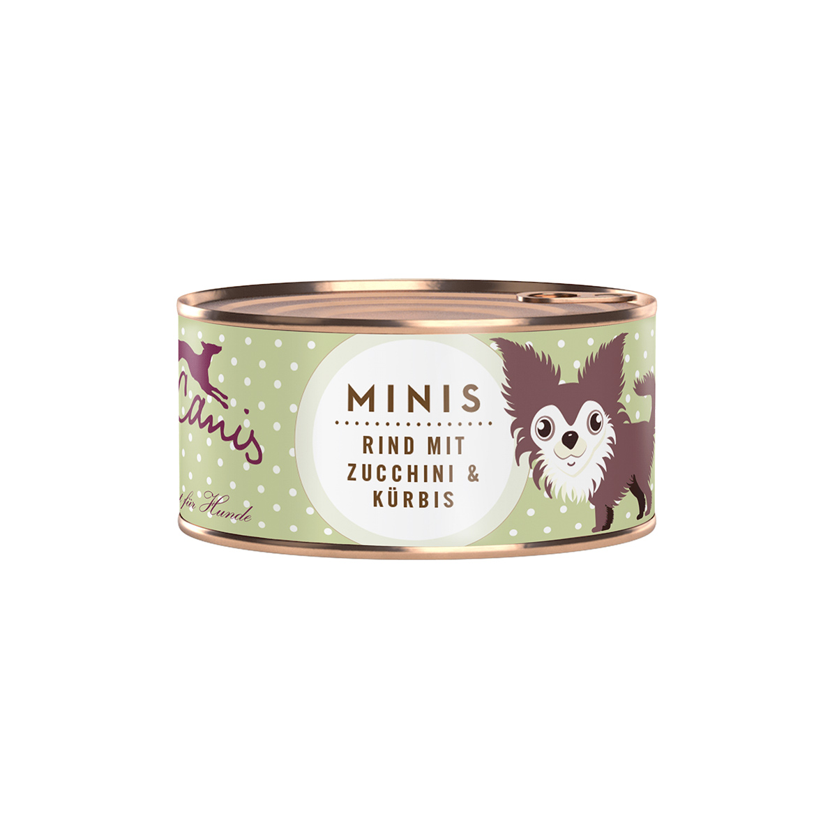 Terra Canis Mini menu – hovězí s cuketou 18× 100 g
