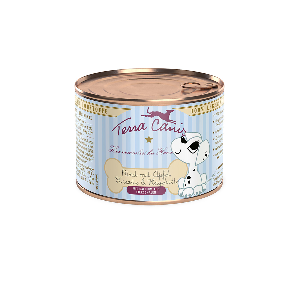 Terra Canis Welpe Rind mit Apfel, Karotte &amp; Hagebutte