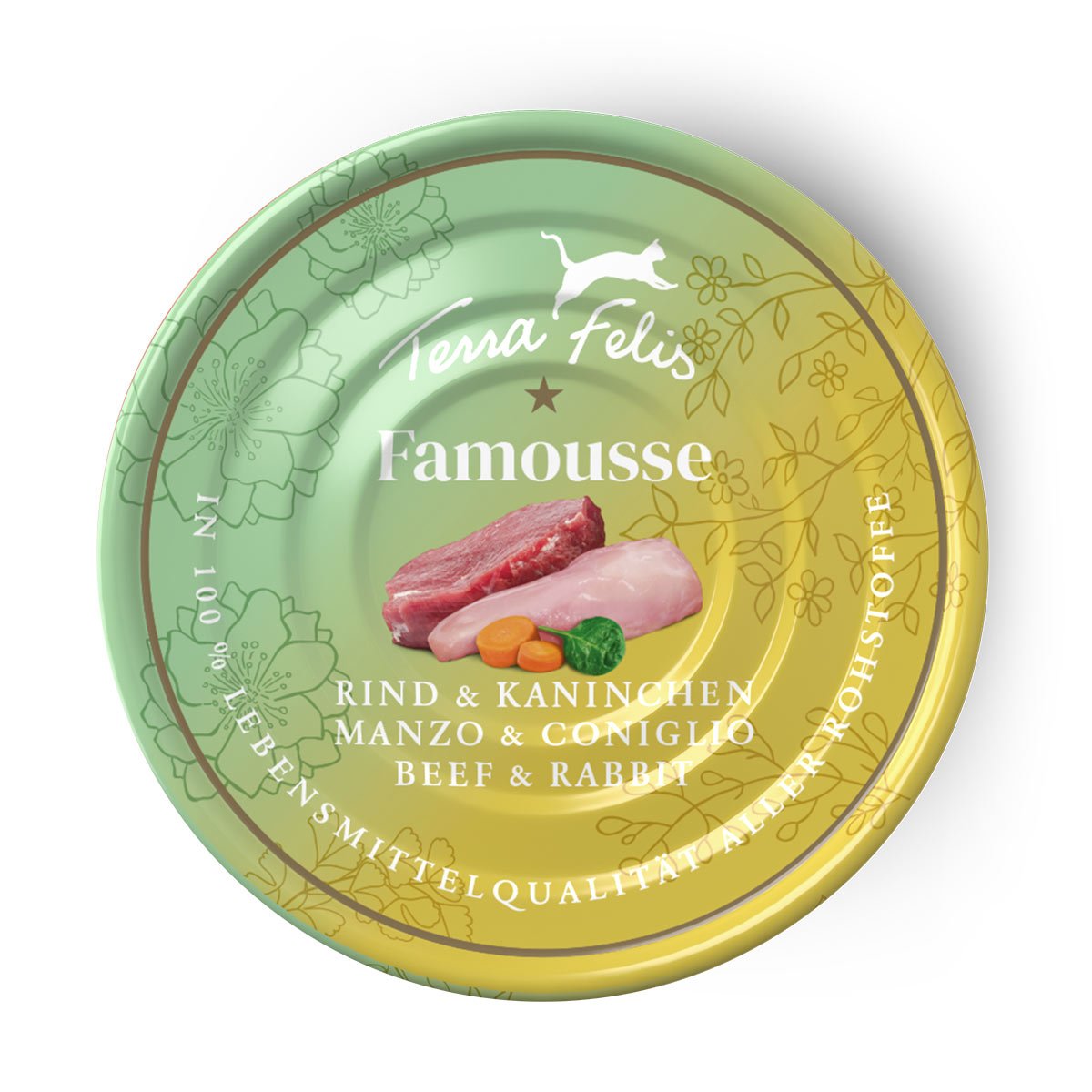 Terra Felis Famousse Rind &amp; Kaninchen