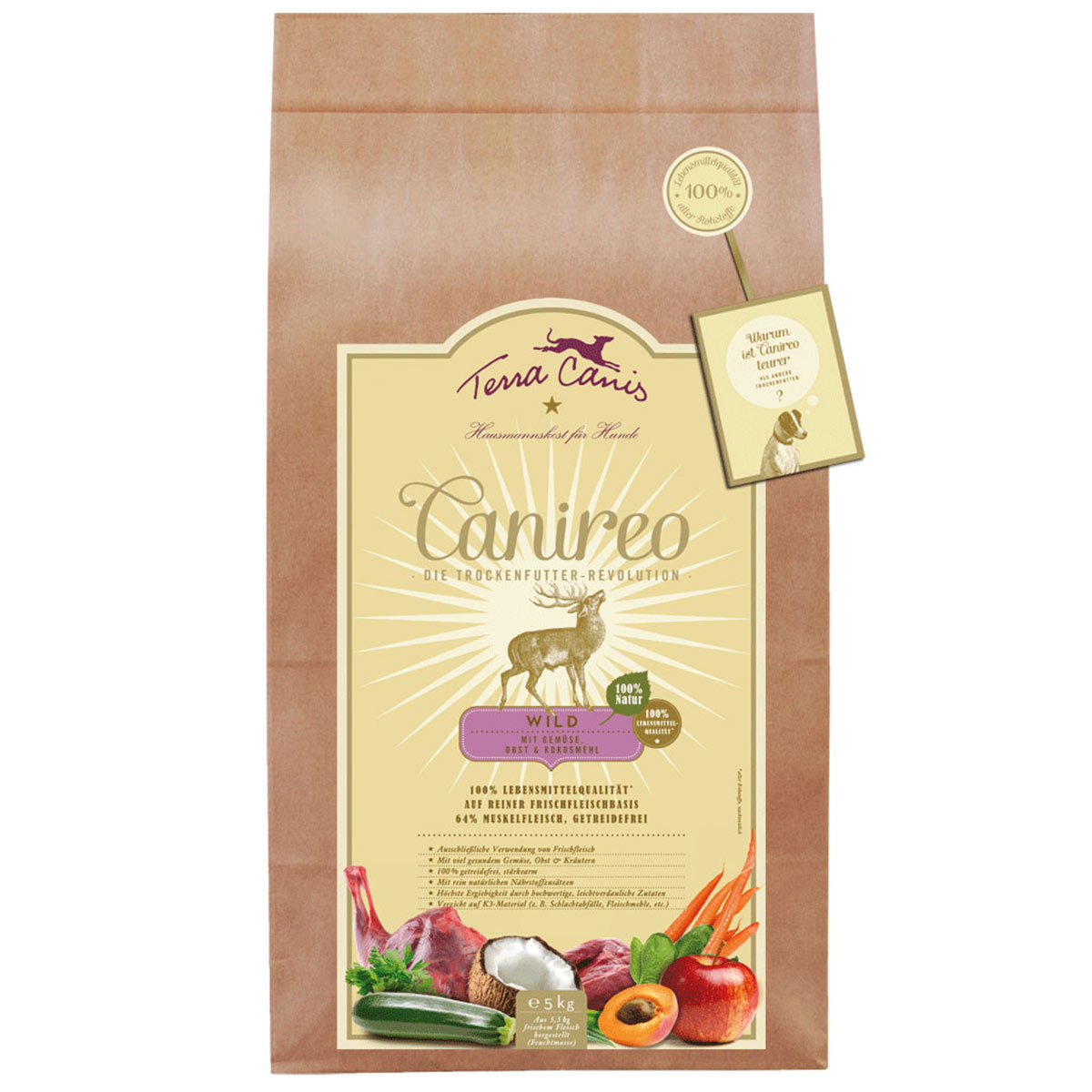 Terra Canis Canireo zvěřina 5 kg