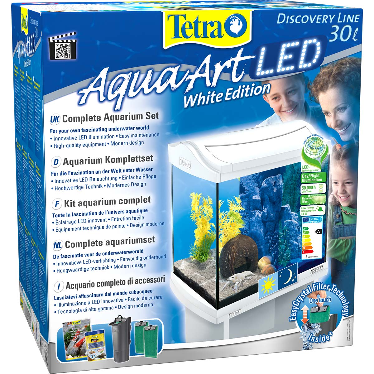 Levně Tetra AquaArt LED kompletní sada do akvária bílá 30