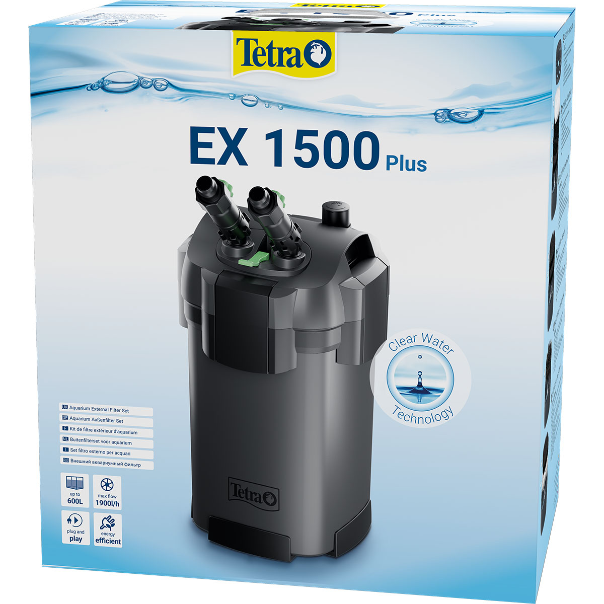 Tetra EX Plus filtrace do akvária 1500